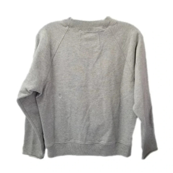 Kit and Ace Grey Ribbed Mock Neck Sweater XS - Picture 3 of 12